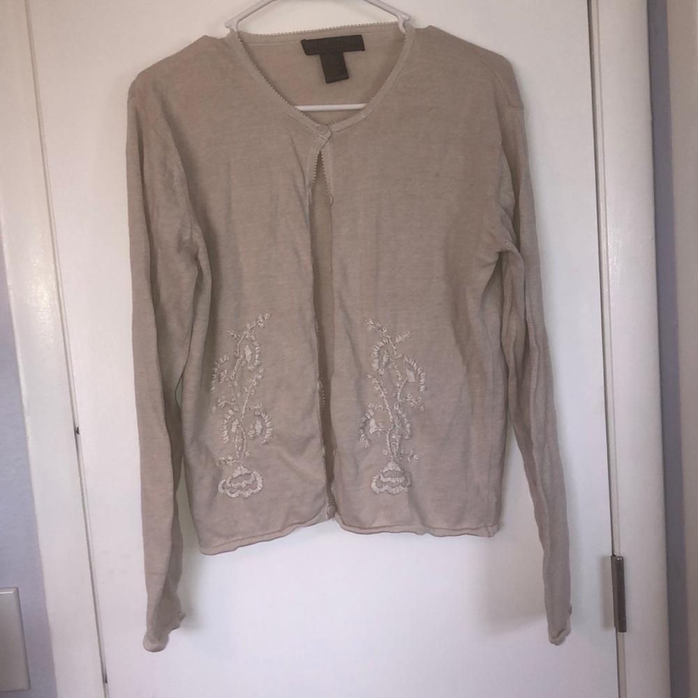 Embroidered sweater